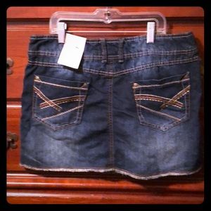 Denim skirt